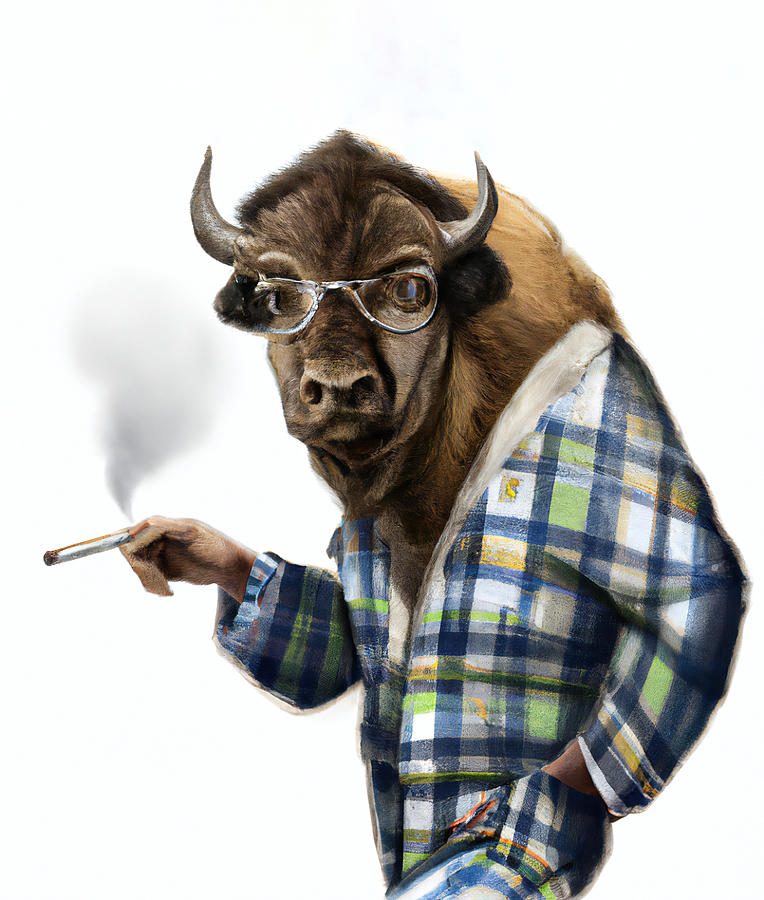 american-bison-standing-and-smoking-a-cigarette-stellart-studio.jpg